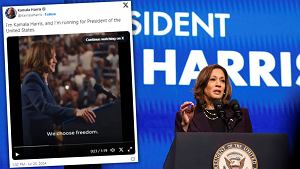 Kamala Harris ostro krytykuje Trumpa w swojej premierowej kampanii reklamowej: "Nie ma osób nad prawem"