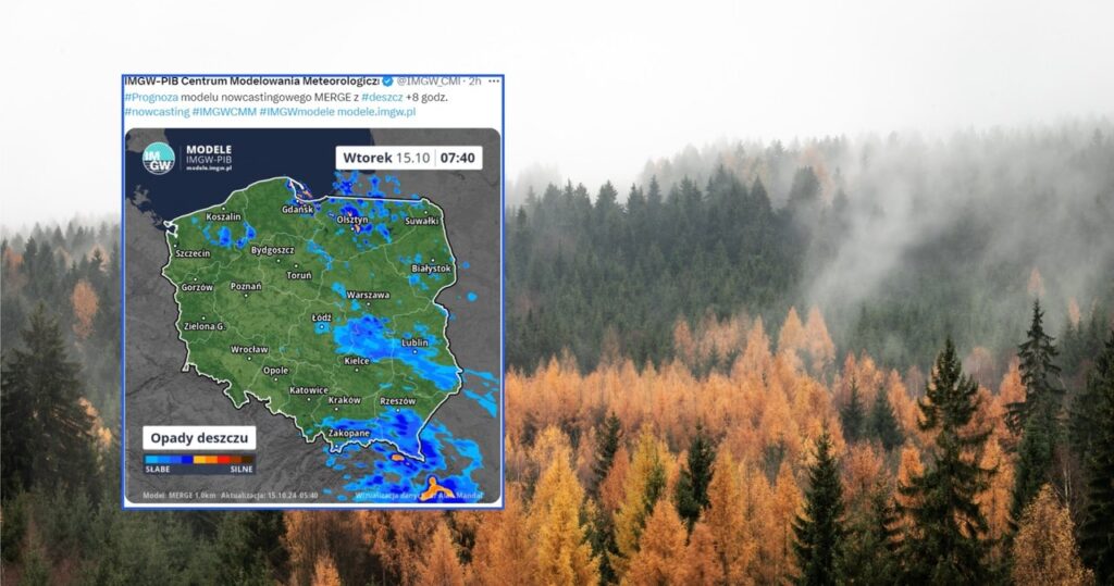 Nadchodzą znaczące zmiany atmosferyczne, które podzielą Polskę na dwie różne strefy pogodowe.