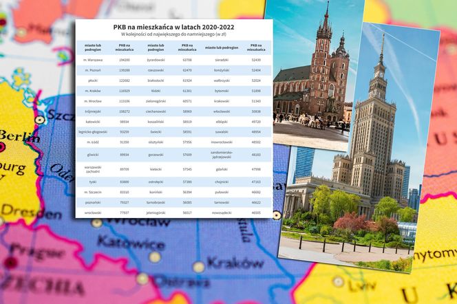 Regiony w Polsce: gdzie występuje największa nierówność społeczna? Sprawdź ranking [TABELA]