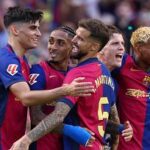 Oto kilka propozycji unikalnych tytułów zachowujących sens oryginału: 1. FC Barcelona – Espanyol: Gdzie i jak obejrzeć dzisiejszy mecz na żywo? 2. Transmisja na żywo meczu FC Barcelona kontra Espanyol – gdzie oglądać? 3. Gdzie dziś zobaczyć spotkanie FC Barcelona z Espanyolem? [Relacja na żywo] 4. FC Barcelona – Espanyol: Sprawdź, gdzie obejrzysz transmisję na żywo dzisiejszego meczu 5. Jak obejrzeć na żywo mecz FC Barcelona – Espanyol? Transmisja i dostępność Wybierz lub zmodyfikuj według uznania!