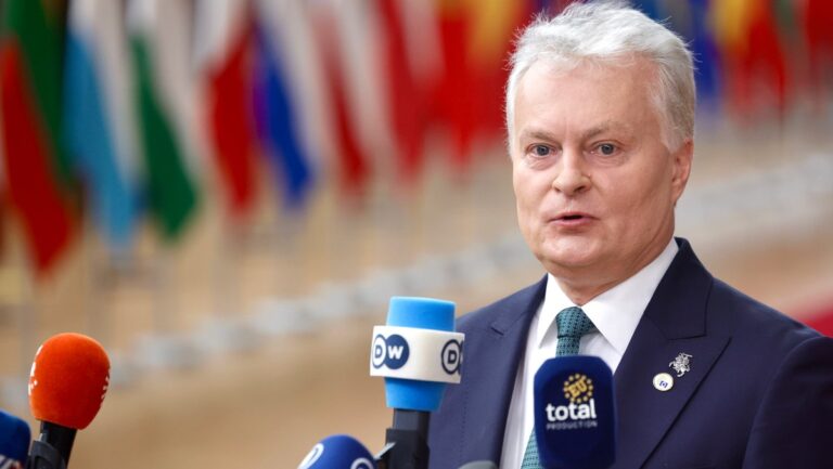 "Prezydent Litwy: Bruksela będzie twardsza wobec Izraela, bo Europa traci zaufanie"