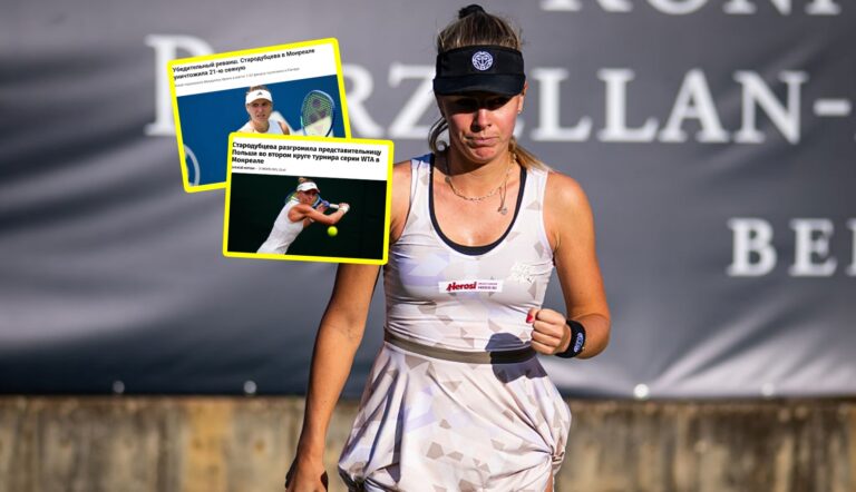 Oto kilka propozycji przeredagowanego, unikalnego tytułu: 1. "Rewanż Ukrainki wobec Fręch. Media szeroko komentują sprawę" 2. "Głośno o zachowaniu Ukrainki wobec Fręch – fala komentarzy" 3. "Media komentują reakcję Ukrainki na Fręch. Czy to była zemsta?" 4. "Jak Ukrainka odpowiedziała Fręch? Rozgrzane media" 5. "Ukrainka w centrum uwagi po meczu z Fręch – fala spekulacji o motywach" 6. "Czym Ukrainka zaskoczyła Fręch? Komentarze nie milkną" 7. "Ostra reakcja Ukrainki na Fręch szeroko opisywana w mediach" Któraś z nich powinna dobrze oddać sens oryginału, zachowując jednocześnie unikalność.