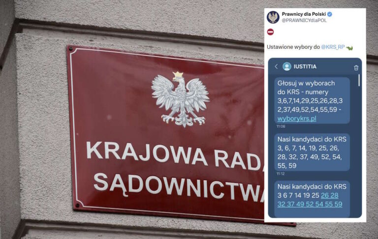 Absurdalna sytuacja! Kandydatów do KRS wyłaniano za pomocą SMS-ów