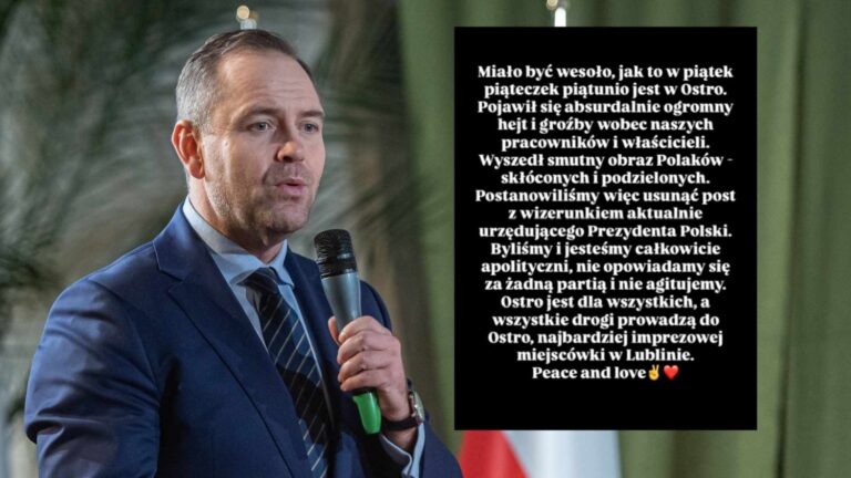 Fala hejtu po poście Nawrockiego. Klubokawiarnia i niepokojący obraz polskiego społeczeństwa