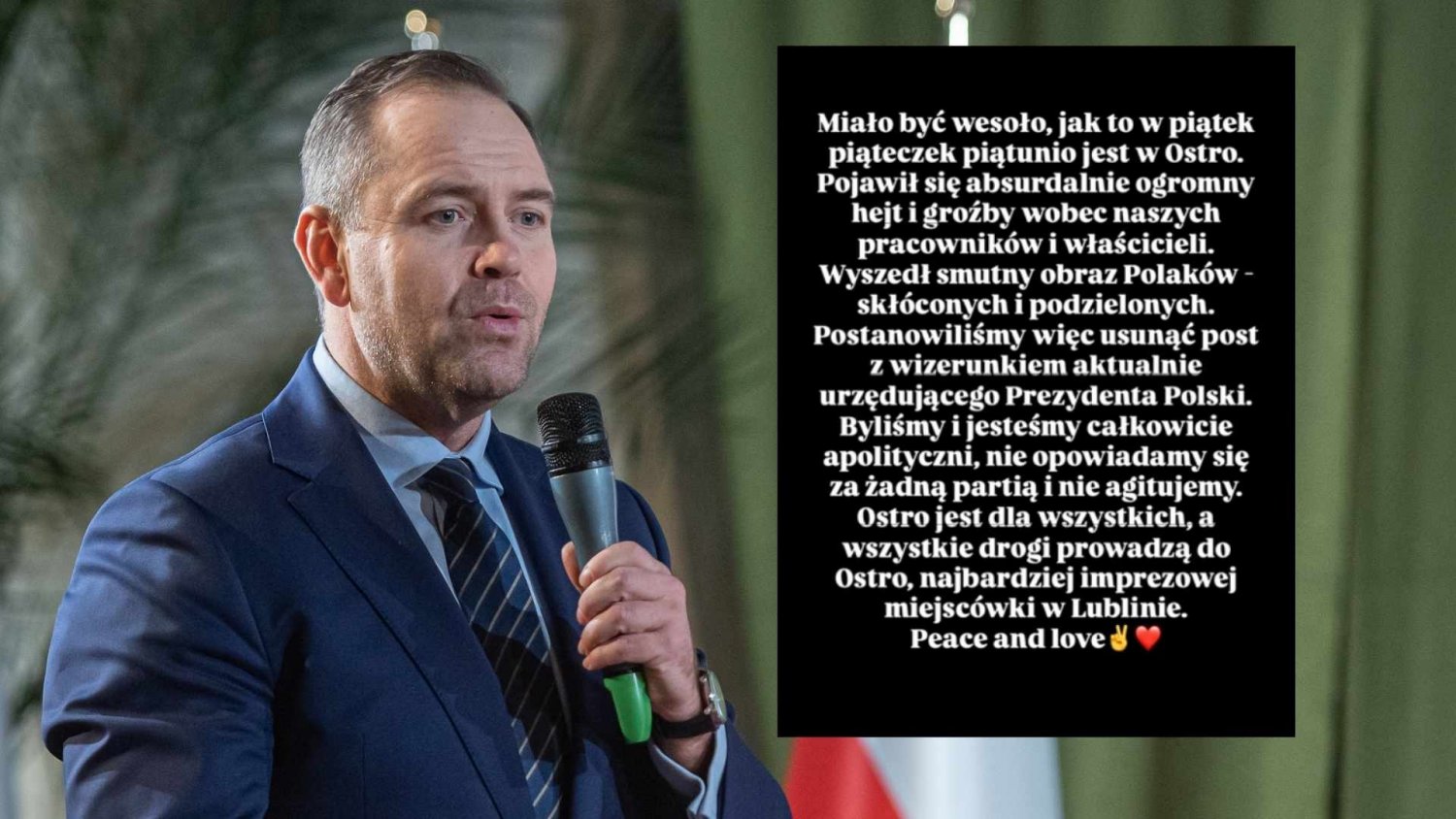 Fala hejtu po poście Nawrockiego. Klubokawiarnia i niepokojący obraz polskiego społeczeństwa